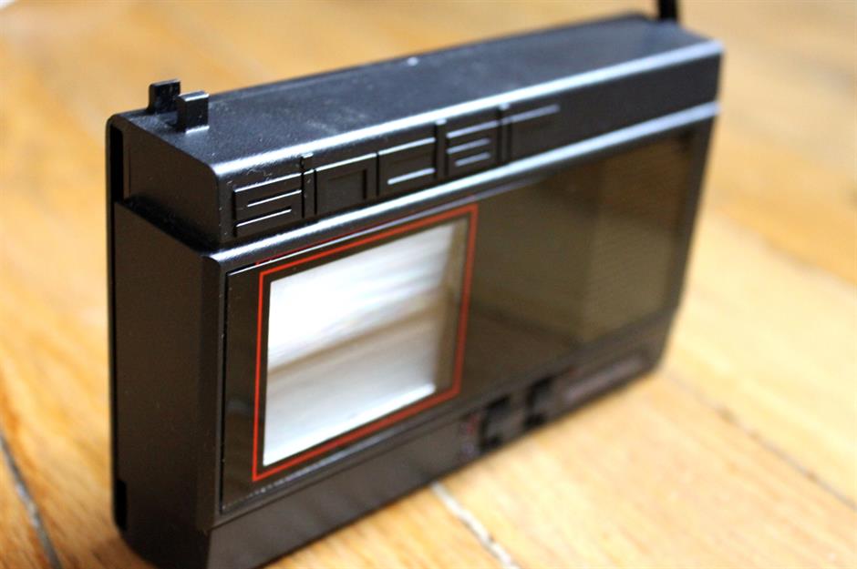 1981: handheld portable TV set